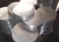 0.4 - 4.0mm A1060 Aluminum Round Disc Low Density Light Weight For Cookware / Lights supplier